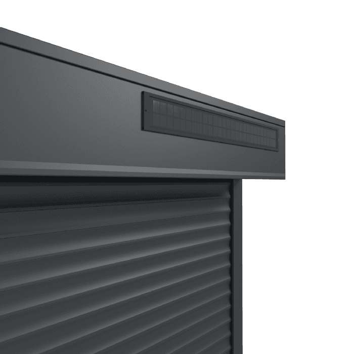 Mini Solar: Persiana exterior con motor solar