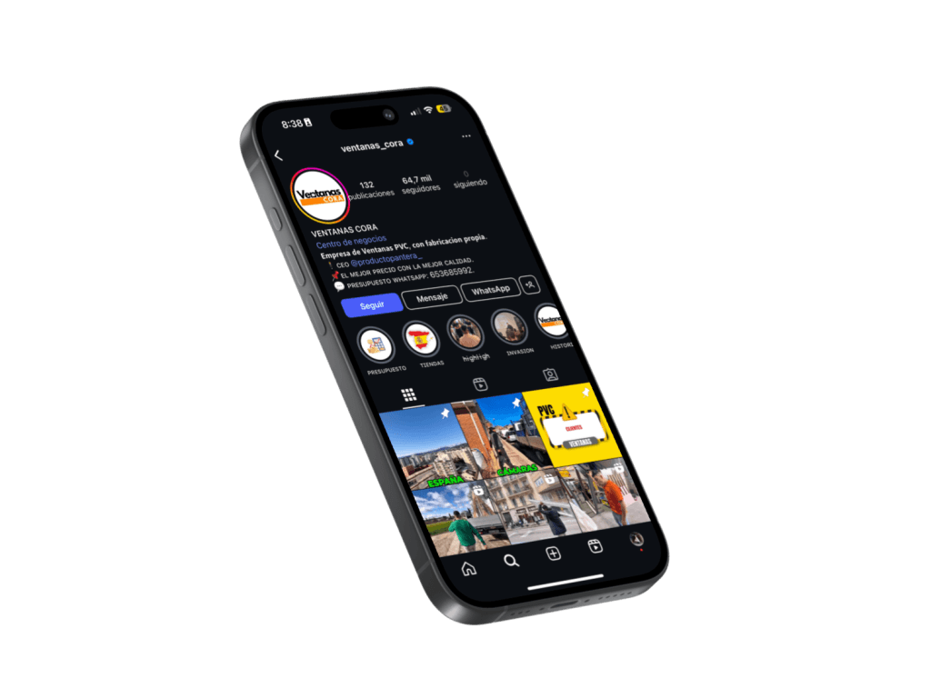 Redes Sociales Ventanas Cora