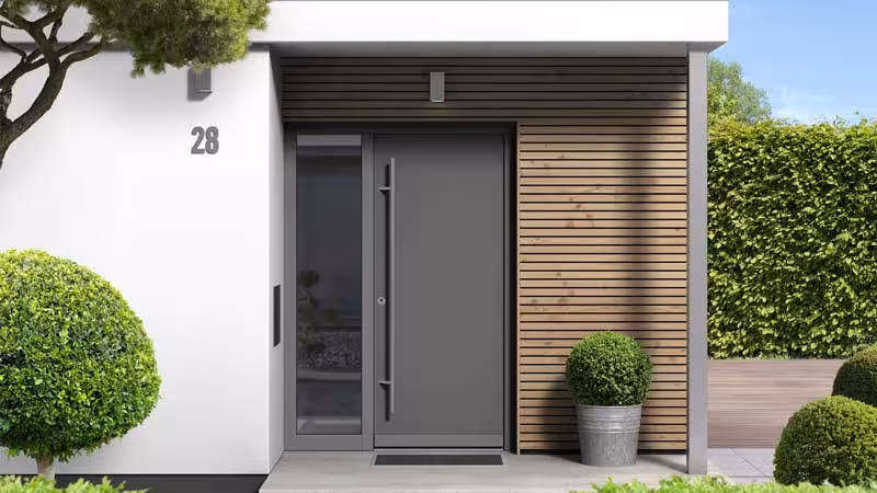 Puerta de PVC GEALAN S 8000